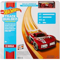 Hot Wheels Pista de 87 piezas para 40 pies y autos 1:64