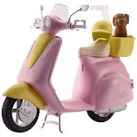 Barbie Moped with Puppy