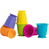 TAZAS SENSORIALES PACK 6 FAT BRAIN TOYS