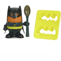 Paladone Batman, juego de desayuno con huevera cuchara y cortador oficial