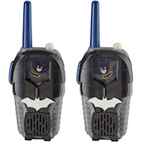 eKids Batman walkie talkies luminosos infantiles antiestáticos para exteriores