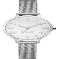 Nine West NW/2229SVSV reloj femenino con correa tipo malla