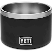 YETI Boomer 8 Tazón De Acero Inoxidable Para Perro de 64 oz | Negro