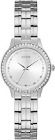 GUESS Chelsea Womens Analog Quartz Watch with Stainless Steel Bracelet W1209L1