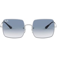 Ray-Ban RB1971 Evolve Cuadradas Gafas de sol para mujer | Silver / Clear Blue