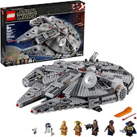 LEGO STAR WARS HALCÓN MILENARIO NAVE ESPACIAL CON MINIFIGURAS