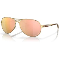Oakley OO9264 Mainlink Gafas de Sol para Hombre | Polished Gold / Prizm Rose Gold Polarized