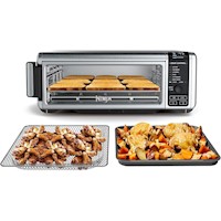 Ninja Horno de encimera Digital Air Fry SP101 8 en 1, 60.7 oz / 1.8 L | Plateado