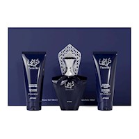 Afnan Turathi Homme Blue – Set de Perfume y Cuidado Masculino 3 Piezas