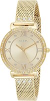GUESS Womens Analogue Watch with Stainless Steel Strap