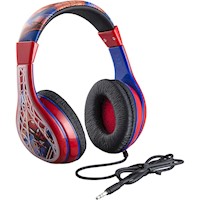 eKids Spiderman auriculares infantiles plegables con cable 3.5 mm / 0.35 cm