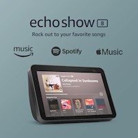 Amazon Echo Show 8 (2da Gen, 2021) | Carbón