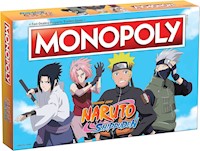 MONOPOLY NARUTO - JUEGO DE MONOPOLIO COLECCIONABLE CON SERIE MANGA JAPONESA