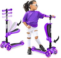 PATINETA PARA NIÑOS – STAND Y CRUISE - PLEGABLE DE JUGUETE CON ALTURA AJUSTABLE