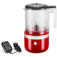 KitchenAid KFCB519ER, picadora de alimentos inalámbrica 5 qt / 4.7 L | Rojo imperio