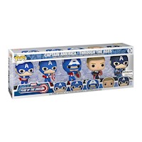 FUNKO POP MARVEL YEAR OF THE SHIELD - CAPTAIN AMERICA 5 PACK