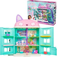 GABBY'S DOLLHOUSE, GABBY'S PURRFECT CASA DE MUÑECAS CON 15 PIEZAS