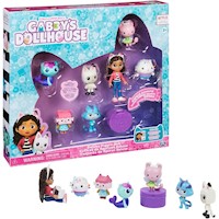 Gabby's Dollhouse Set de lujo con 7 figuras y accesorio sorpresa