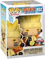 FUNKO POP!MUÑECOS DE SERIES DE ANIMACIÓN-FIGURITA DE NARUTO: NARUTO 6 PATH SAGE