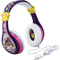 eKids Encanto auriculares infantiles con cable y adaptador incluido