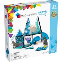 MAGNA-TILES - Arctic animales 25-piezas set de construcción magnético