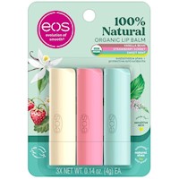 EOS bálsamo labial natural pack 3 | 0.14 oz / 4 ml