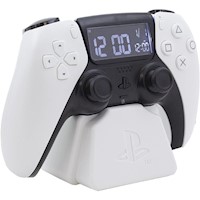 Paladone PlayStation 5, reloj despertador con mando blanco oficial