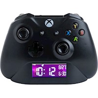 Paladone Xbox, reloj despertador digital con mando negro oficial