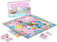 MONOPOLIO: HELLO KITTY Y SUS AMIGOS, 6 JUGADORES