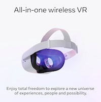 META QUEST 2: AURICULARES AVANZADOS DE REALIDAD VIRTUAL TODO EN UNO: 256 GB
