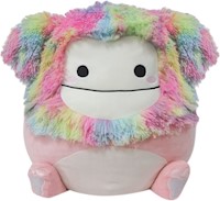 Squishmallows Peluche Diane Peach Bigfoot 20", arcoíris, Jumbo Ultrasoft