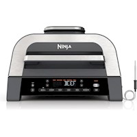 Ninja Parrilla Foodi Smart XL DG551 6 en 1, 4 qt / 3.78 L | Negro/Plateado