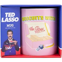 Paladone Ted Lasso, taza Galletas con el Jefe XL oficial