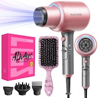 Wavytalk Secador Iónico Blown Away Silencioso con 4 Accesorios