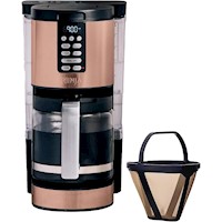 Ninja cafetera programable XL Pro 14 tazas / 2.1 L con filtro | Cobre
