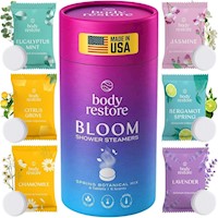 VAPORIZADORES DE DUCHA PACK 6 TABLETAS BODY RESTORE | BLOOM