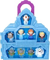 FISHER-PRICE LITTLE PEOPLE PLAYSET DISNEY FROZEN CARRY ALONG CASTLE CASE