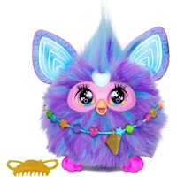 Furby Interactivo con 15 Accesorios de Moda | Morado
