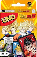 MATTEL GAMES UNO - JUEGO DE CARTAS DRAGON BALL Z PARA NOCHE FAMILIAR