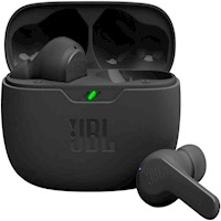 JBL Vibe Beam – Auriculares True Wireless Deep Bass, 32h Batería | Negro