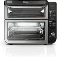 Ninja Horno doble DCT401 12 en 1 60.7 oz / 1.8 L | Acero inoxidable