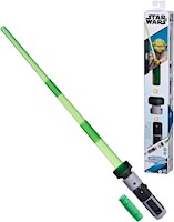 STAR WARS LIGHTSABER FORGE YODA, SABLE DE LUZ ELECTRÓNICO PERSONALIZABLE VERDE