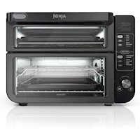 Ninja Horno doble DCT402BK 13 en 1, 60.7 oz / 1.8 L | Negro