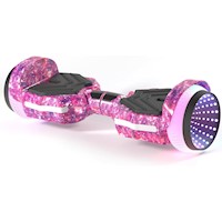 Scooter Electrico LED y Musica Smart Balance Monopatin Hoverboard Morado