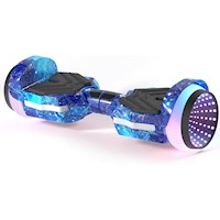 Scooter Electrico LED y Musica Smart Balance Monopatin Hoverboard Azul