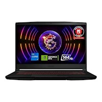 MSI LAPTOP GAMING I7 12va, 15 6'  NVIDIA GEFORCE RTX 4050  16 GB  SSD 512 GB