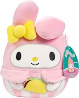 SQUISHMALLOWS MY MELODY WITH TACO DE 8', KELLYTOY SANRIO