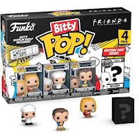 FUNKO POP PACK DE 4 BITTY FRIENDS PHOEBE, MONICA, CHANDLER Y FIGURA SORPRESA