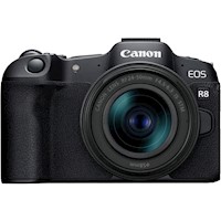 Canon cámara EOS R8 kit mirrorless | Negro