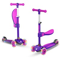 GOTRAX KS1/KS3 PATINETA INFANTIL LUZ LED Y MANUBRIO AJUSTABLE